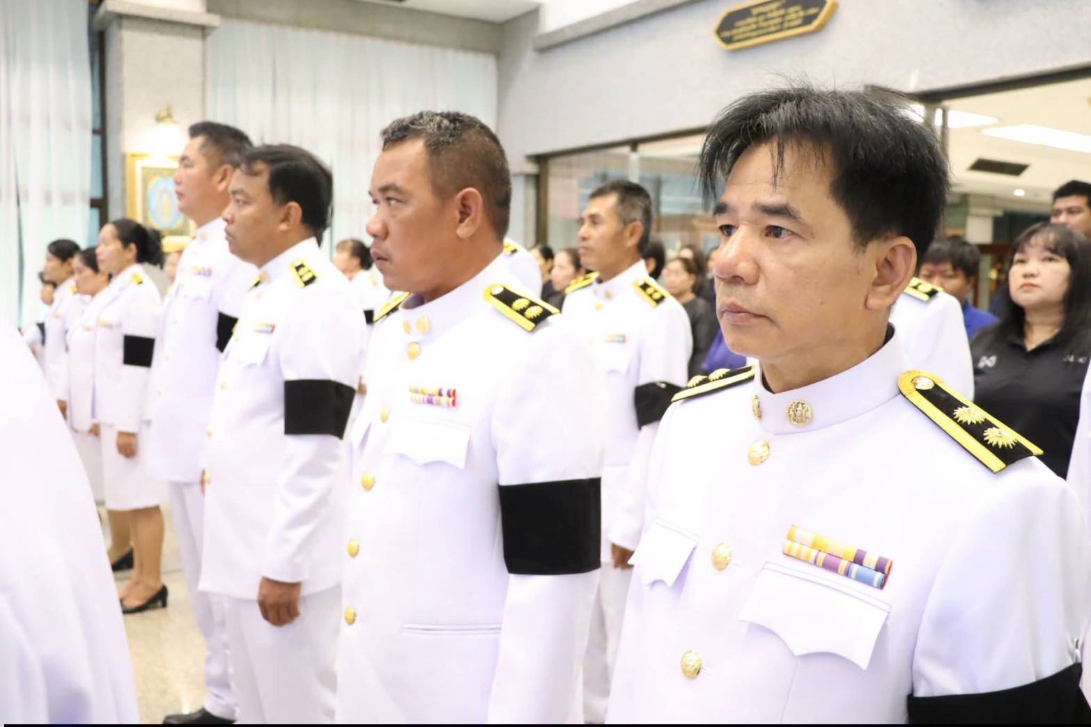 title - ศพส. จัดพิธีลงนามแสดงความอาลัยถวายแด่สมเด็จพระเจ้าลูกเธอ เจ้าฟ้าพัชรกิติยาภา นเรนทิราเทพยวดี กรมหลวงราชสาริณีสิริพัชร มหาวัชรราชธิดา ณ ศาลาพระมิ่งขวัญ ศูนย์ส่งเสริมและพัฒนาอาชีพเสริมนอกภาคการเกษตร (ศูนย์ศิลปาชีพบางไทรฯ (เดิม))